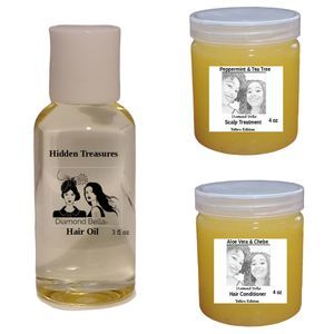 Diamond Bella Creators Hair Care Bundle #22, Made in USA for all hair types